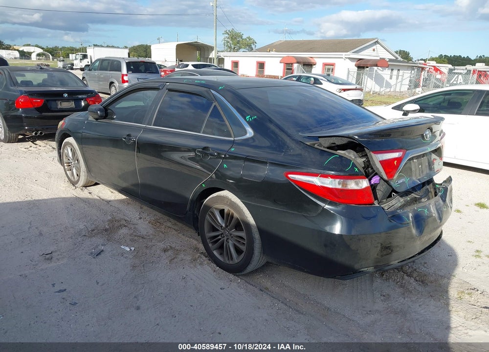 2015 TOYOTA CAMRY SE VIN: 4T1BF1FK2FU008491