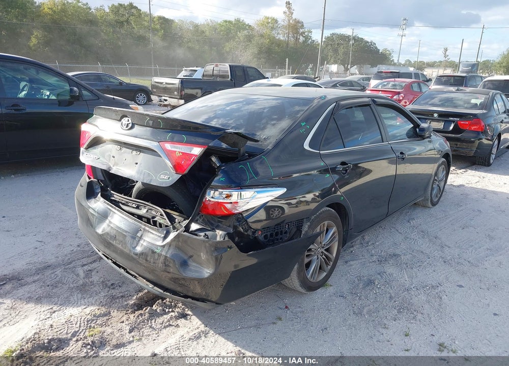 2015 TOYOTA CAMRY SE VIN: 4T1BF1FK2FU008491