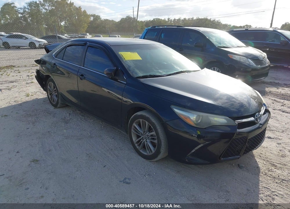 2015 TOYOTA CAMRY SE VIN: 4T1BF1FK2FU008491