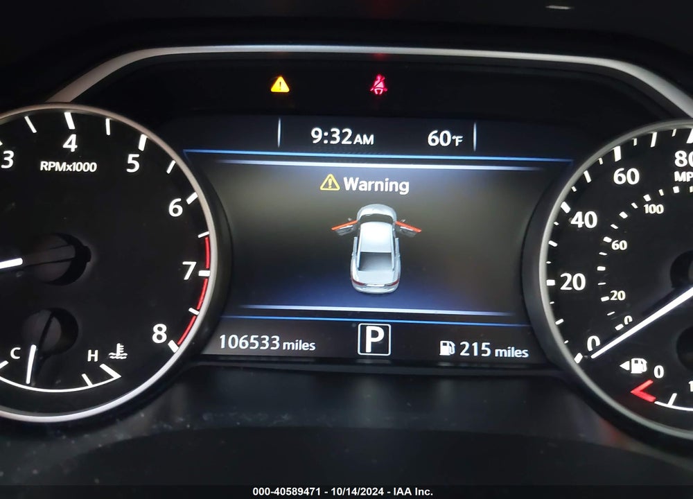 2017 NISSAN MAXIMA 3.5 SV VIN: 1N4AA6AP5HC425309