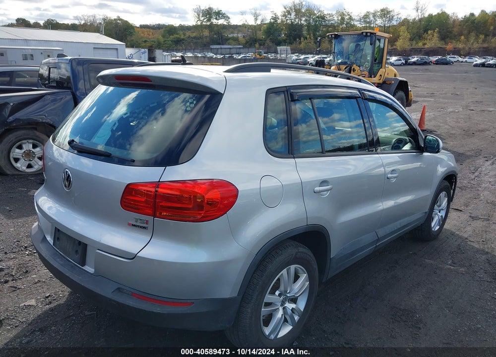 2016 VOLKSWAGEN TIGUAN S VIN: WVGBV7AX6GW574099