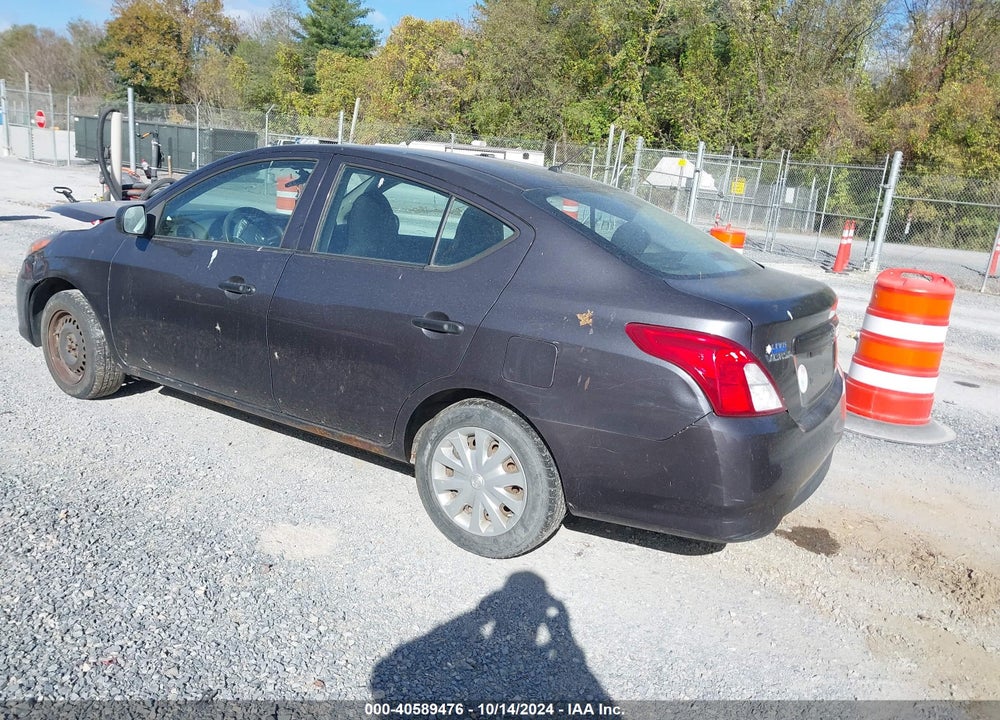 2015 NISSAN VERSA 1.6 S+ VIN: 3N1CN7AP8FL801387