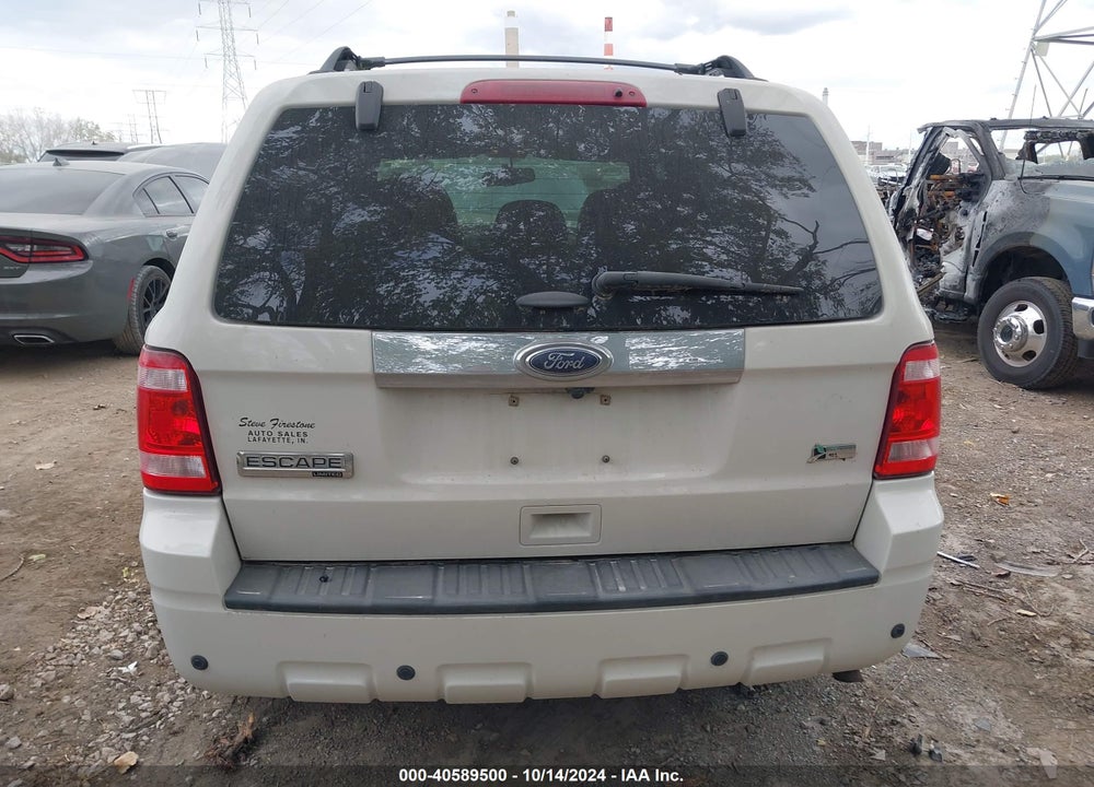 2012 FORD ESCAPE LIMITED VIN: 1FMCU0EG4CKB77517