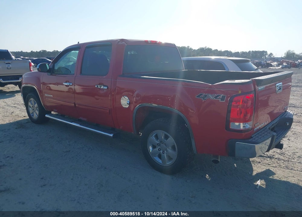 2011 GMC SIERRA 1500 SLE VIN: 3GTP2VE37BG281379