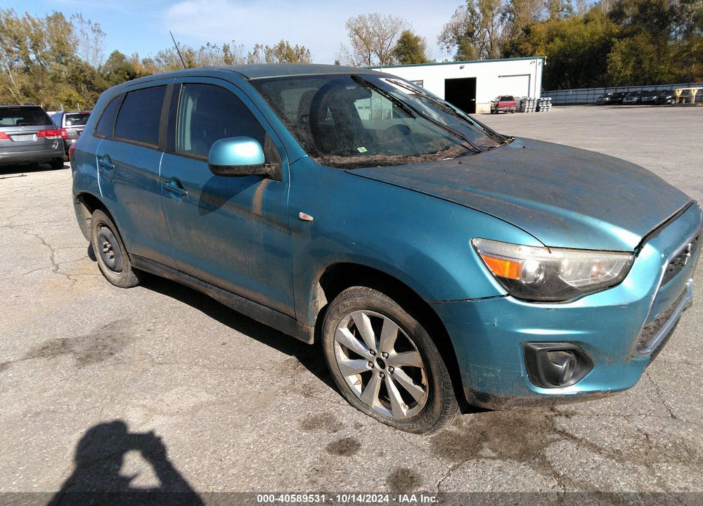 2014 MITSUBISHI OUTLANDER SPORT ES VIN: 4A4AP3AUXEE028183