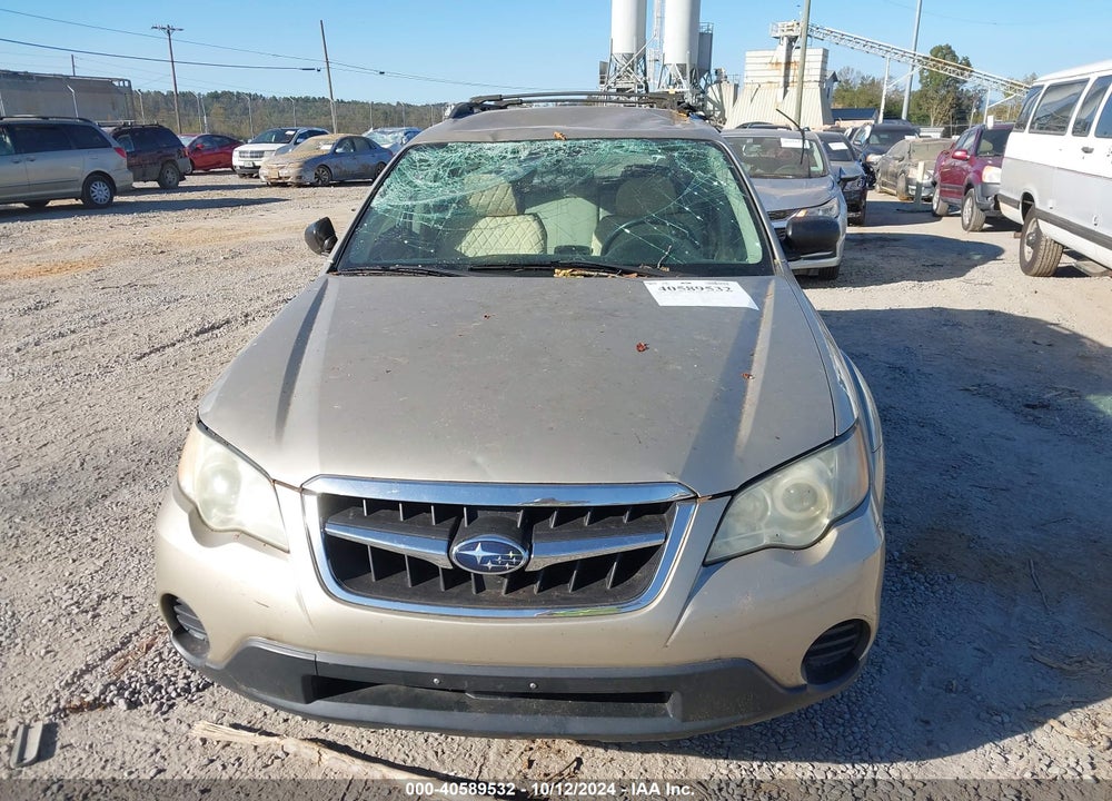 2008 SUBARU OUTBACK VIN: 4S4BP60C186355250