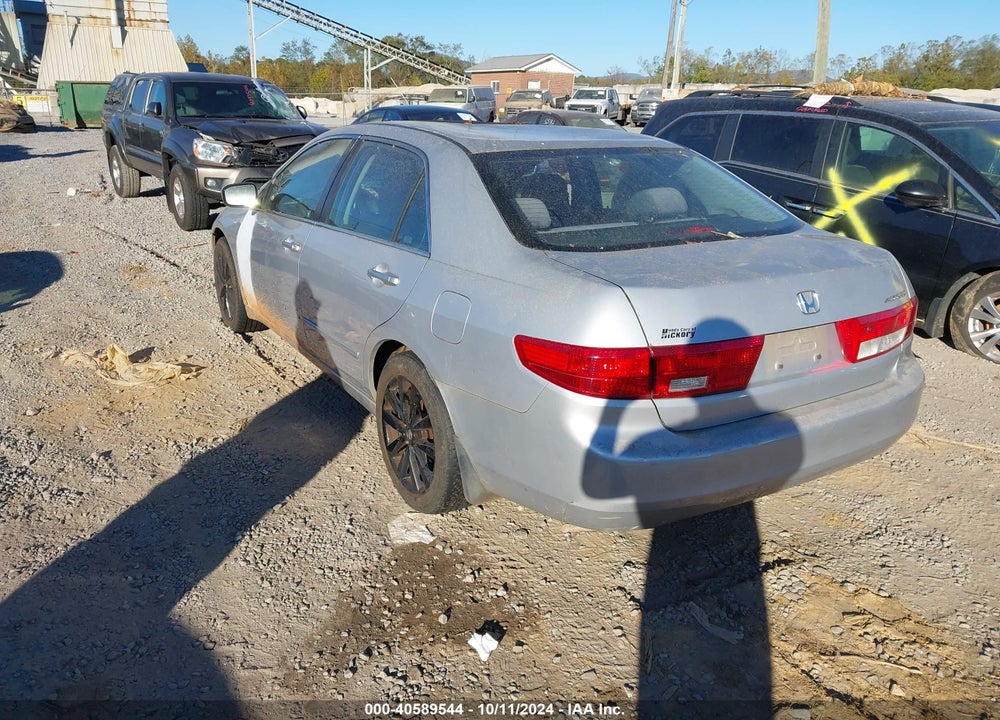 2005 HONDA ACCORD VIN: 1HGCM567X5A089176