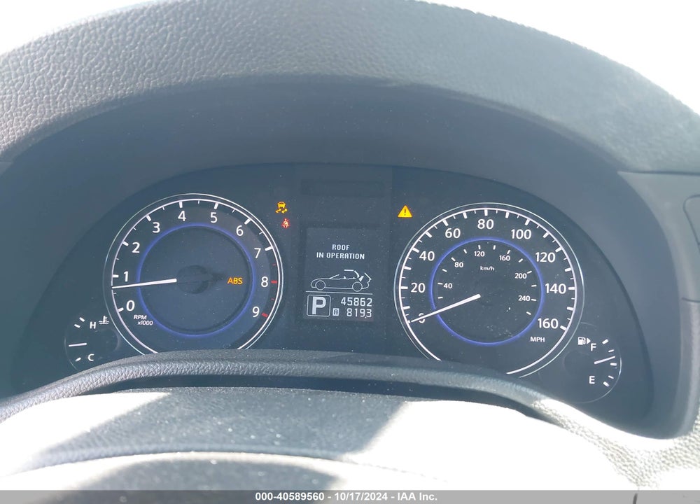 2013 INFINITI G37 VIN: JN1CV6FE5DM772550
