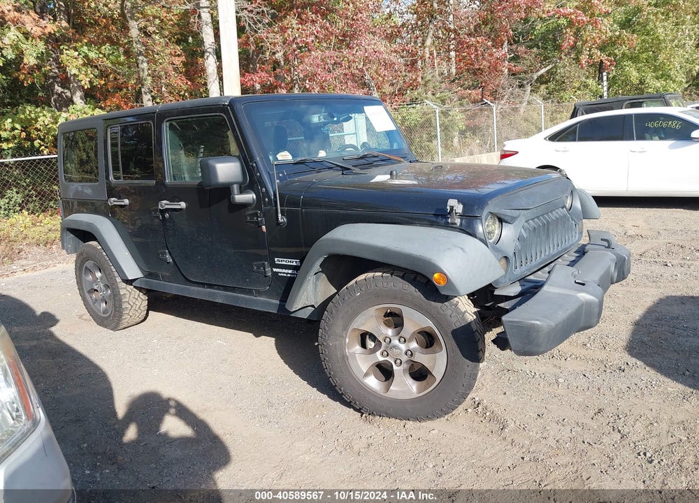 2014 JEEP WRANGLER UNLIMITED SPORT VIN: 1C4BJWDGXEL251517