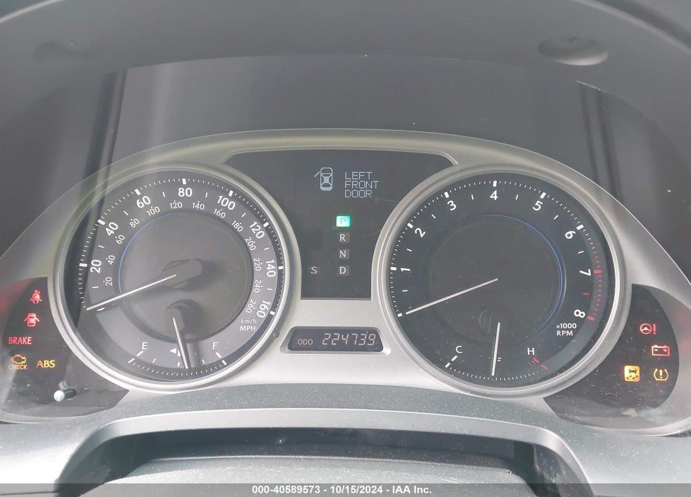 2010 LEXUS IS 250 VIN: JTHBF5C27A5111097