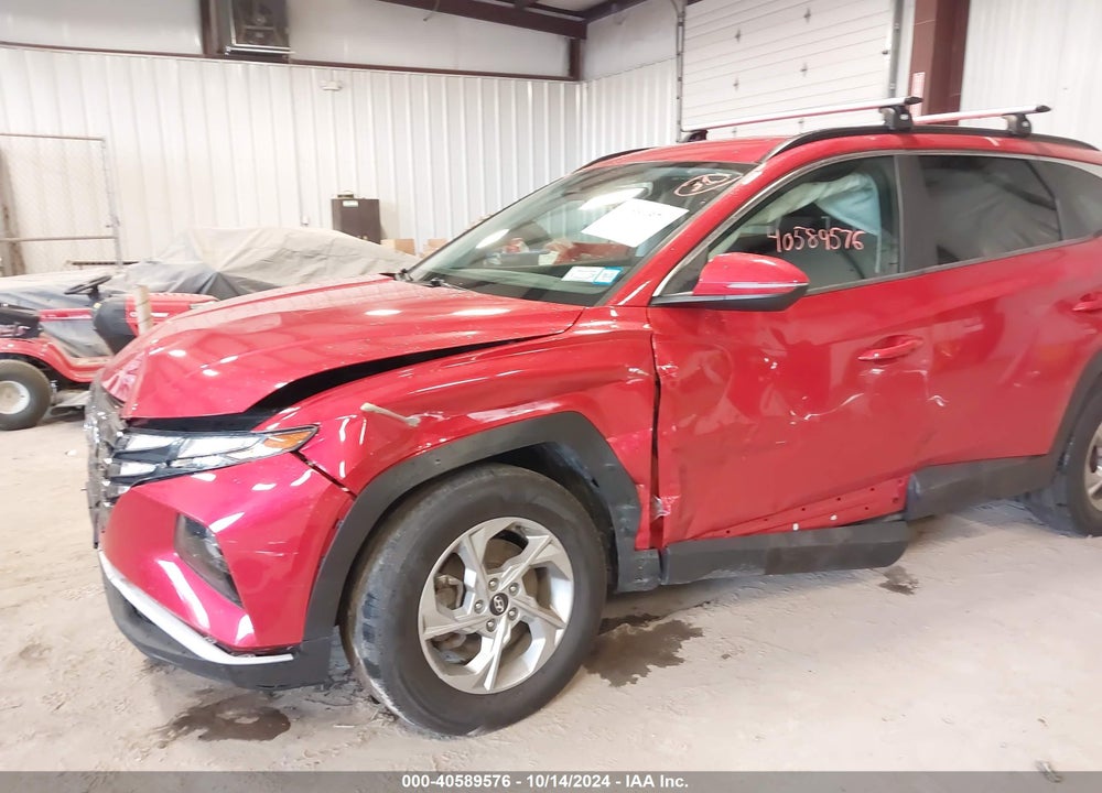 2022 HYUNDAI TUCSON SEL VIN: 5NMJBCAEXNH089335