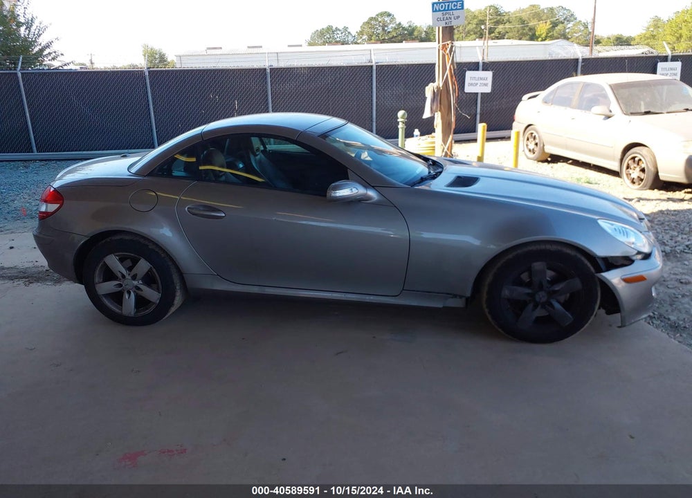 2006 MERCEDES-BENZ SLK 280 VIN: WDBWK54F16F092711