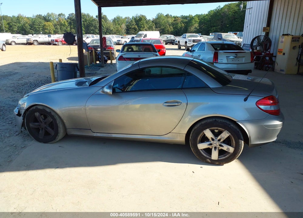 2006 MERCEDES-BENZ SLK 280 VIN: WDBWK54F16F092711