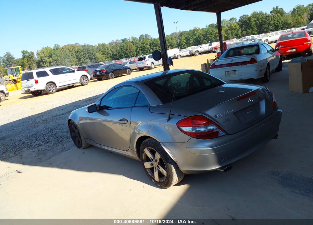 2006 MERCEDES-BENZ SLK 280 VIN: WDBWK54F16F092711