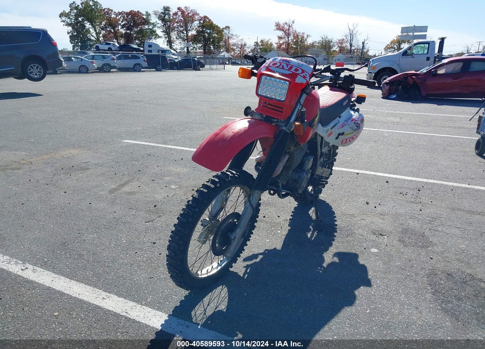2002 HONDA XR650 L VIN: JH2RD06062K001168