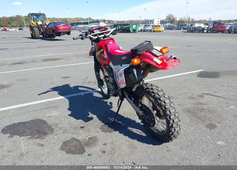 2002 HONDA XR650 L VIN: JH2RD06062K001168