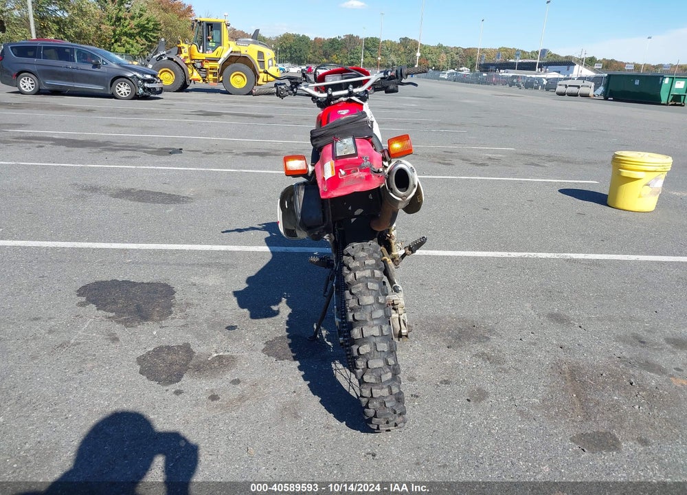 2002 HONDA XR650 L VIN: JH2RD06062K001168