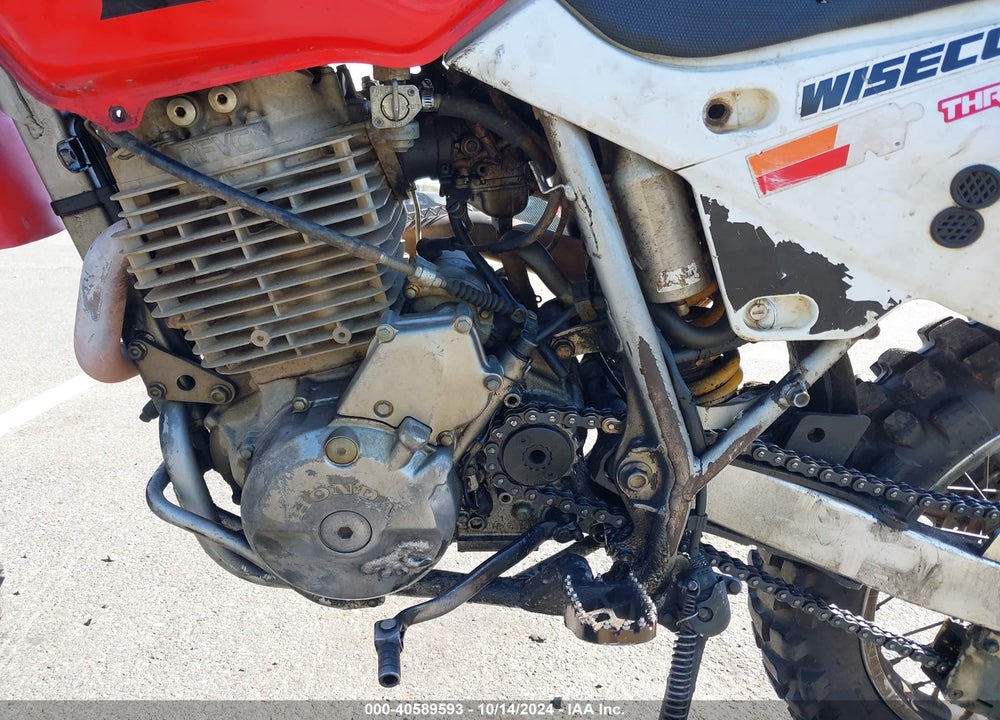 2002 HONDA XR650 L VIN: JH2RD06062K001168