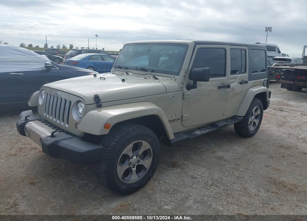 2017 JEEP WRANGLER UNLIMITED SAHARA 4X4 VIN: 1C4BJWEG3HL668027