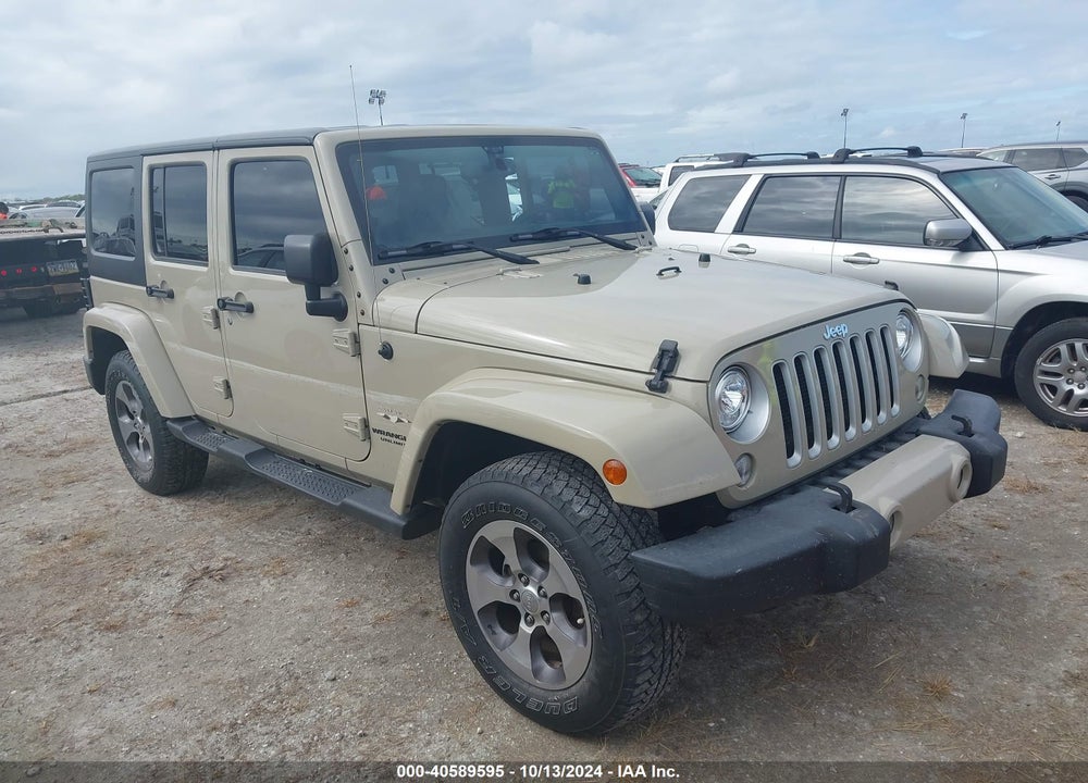 2017 JEEP WRANGLER UNLIMITED SAHARA 4X4 VIN: 1C4BJWEG3HL668027