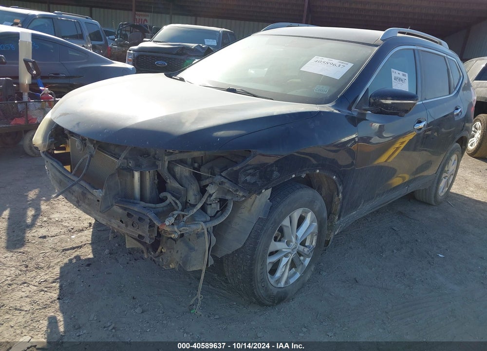 2015 NISSAN ROGUE SV VIN: 5N1AT2MK0FC915694