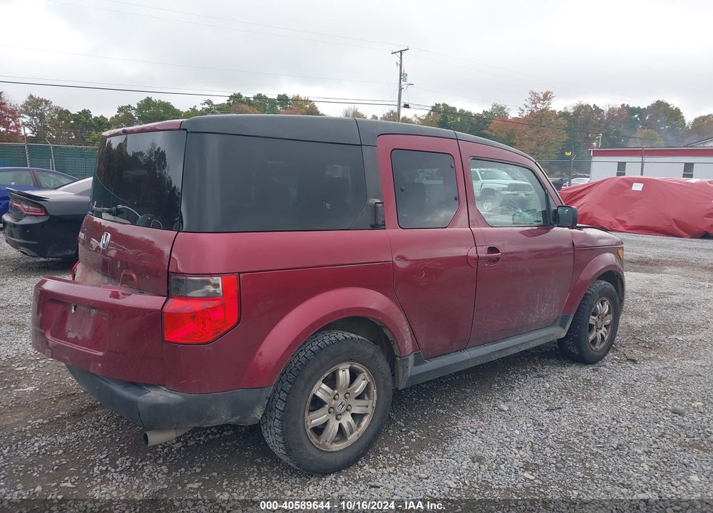 2008 HONDA ELEMENT EX VIN: 5J6YH28798L010961