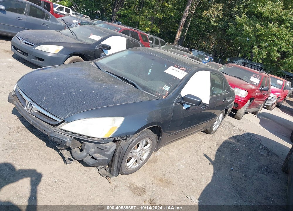 2007 HONDA ACCORD 2.4 EX VIN: 1HGCM56707A184011