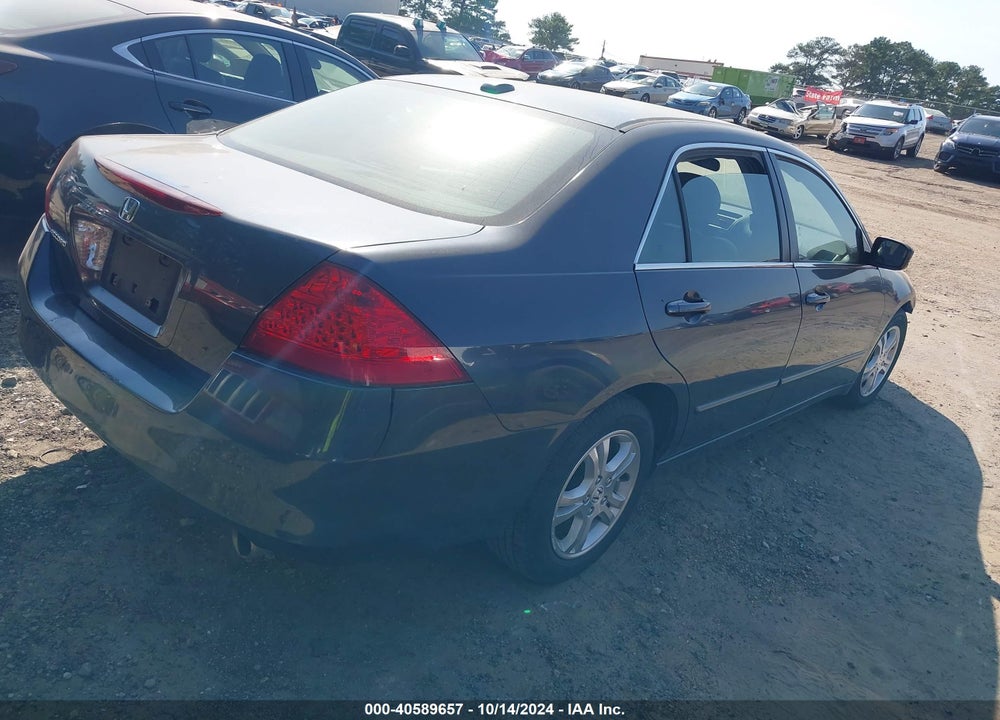 2007 HONDA ACCORD 2.4 EX VIN: 1HGCM56707A184011
