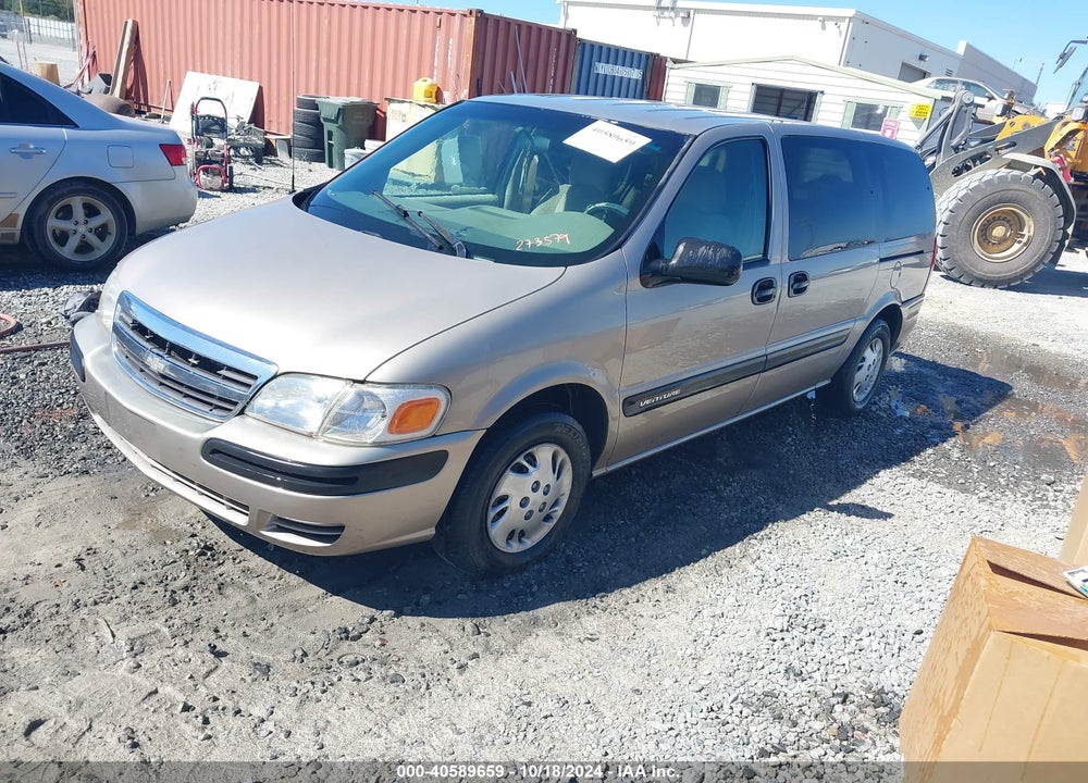 2002 CHEVROLET VENTURE PLUS VIN: 1GNDX03E82D273579