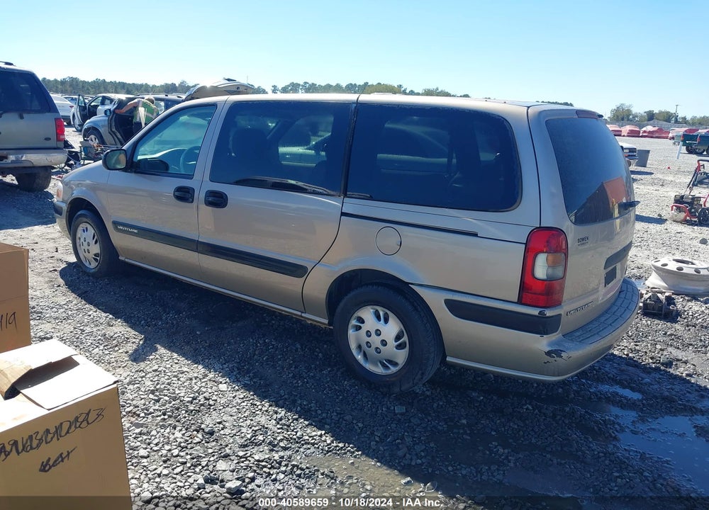 2002 CHEVROLET VENTURE PLUS VIN: 1GNDX03E82D273579