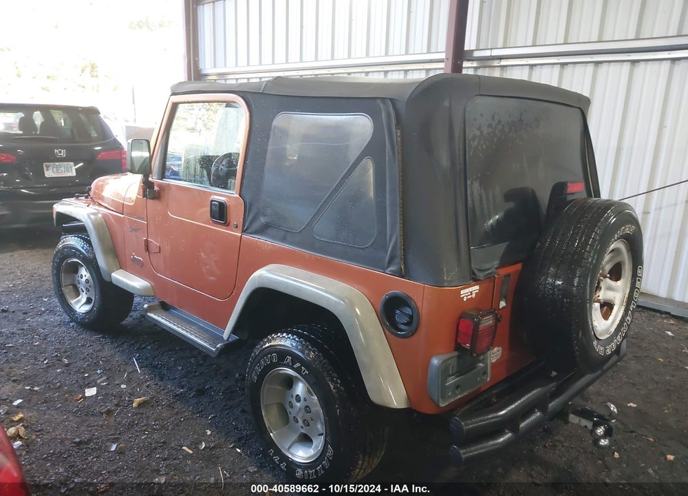 2001 JEEP WRANGLER SPORT VIN: 1J4FA49S11P336360
