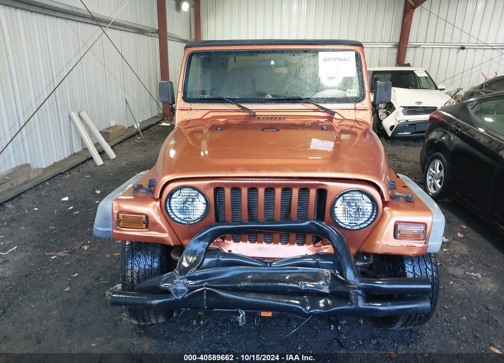 2001 JEEP WRANGLER SPORT VIN: 1J4FA49S11P336360