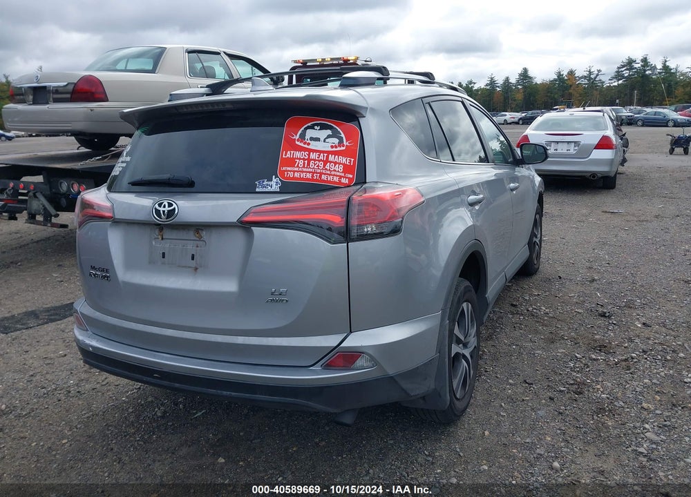 2016 TOYOTA RAV4 LE VIN: 2T3BFREV0GW503775