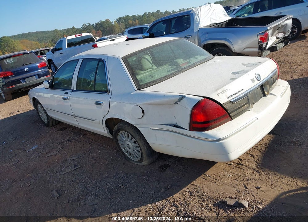 2008 MERCURY GRAND MARQUIS LS VIN: 2MEFM75V18X627698