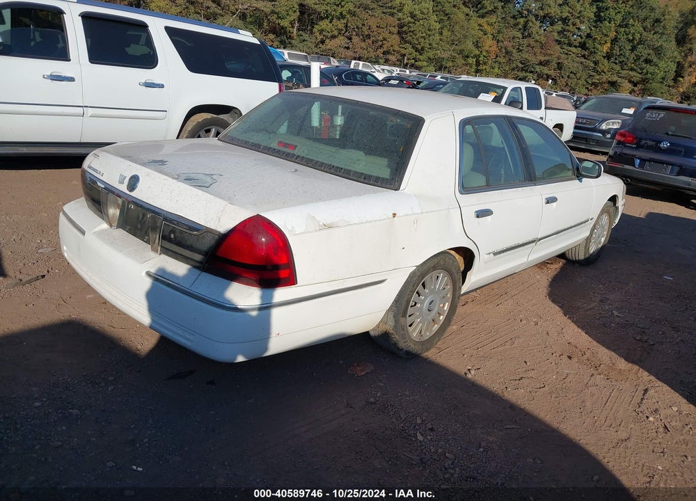 2008 MERCURY GRAND MARQUIS LS VIN: 2MEFM75V18X627698