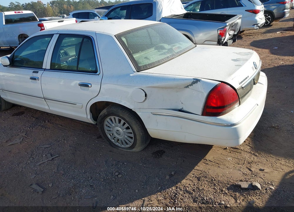 2008 MERCURY GRAND MARQUIS LS VIN: 2MEFM75V18X627698