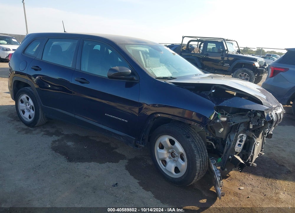 2016 CHEROKEE JEEP  SPORT VIN: 1C4PJLABXGW200937