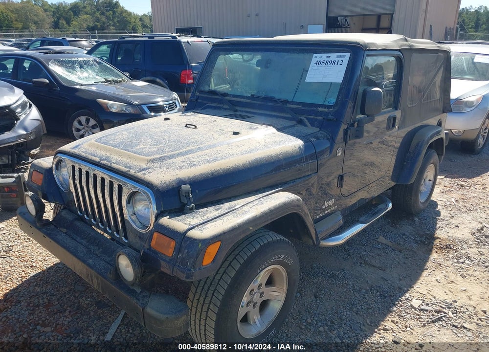2006 JEEP WRANGLER UNLIMITED VIN: 1J4FA44S26P732621