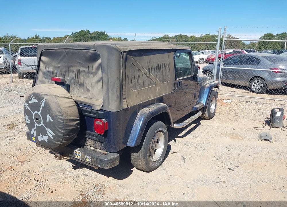2006 JEEP WRANGLER UNLIMITED VIN: 1J4FA44S26P732621