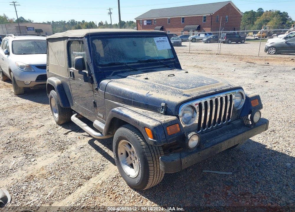 2006 JEEP WRANGLER UNLIMITED VIN: 1J4FA44S26P732621