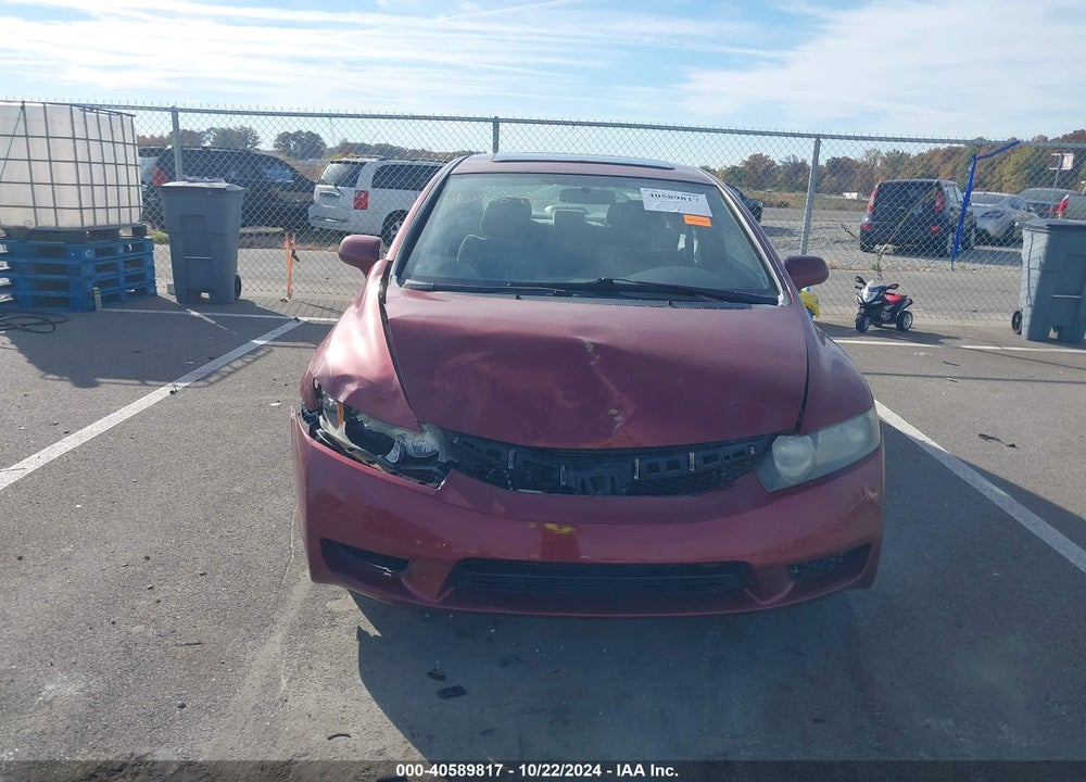 2009 HONDA CIVIC LX VIN: 2HGFA16579H348565