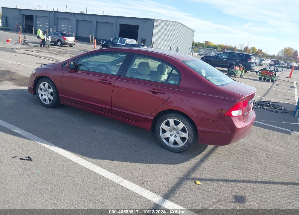 2009 HONDA CIVIC LX VIN: 2HGFA16579H348565