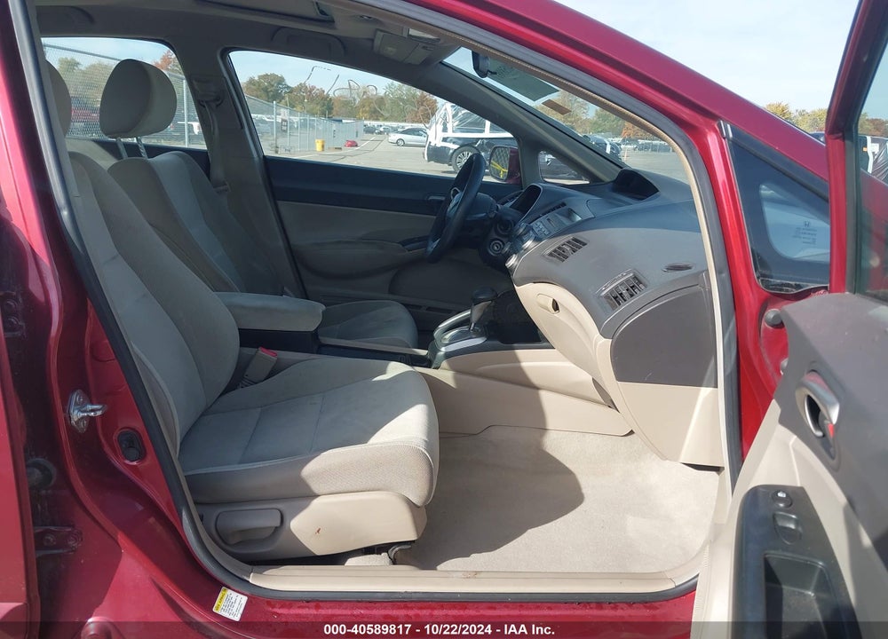 2009 HONDA CIVIC LX VIN: 2HGFA16579H348565