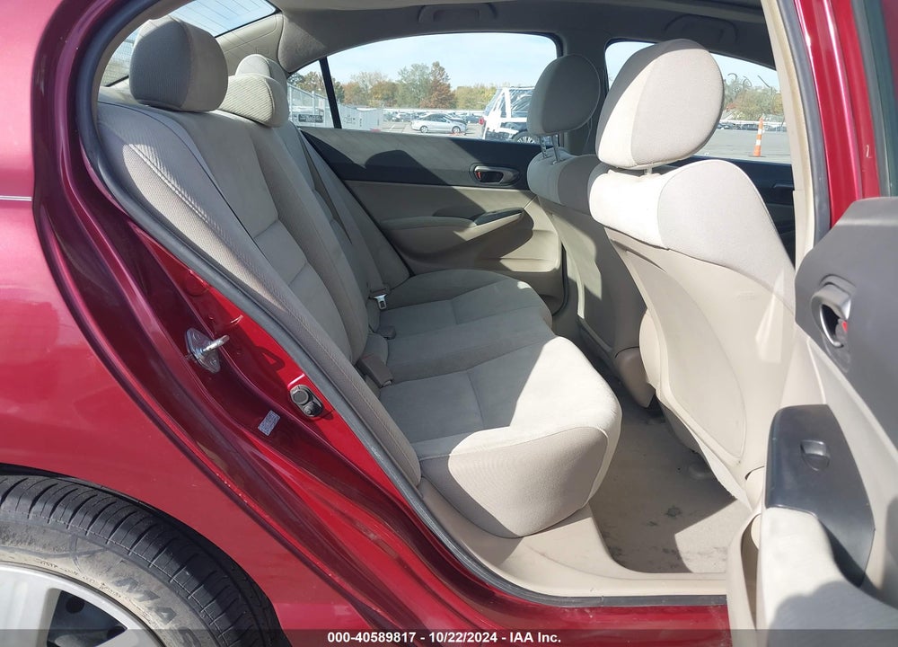2009 HONDA CIVIC LX VIN: 2HGFA16579H348565