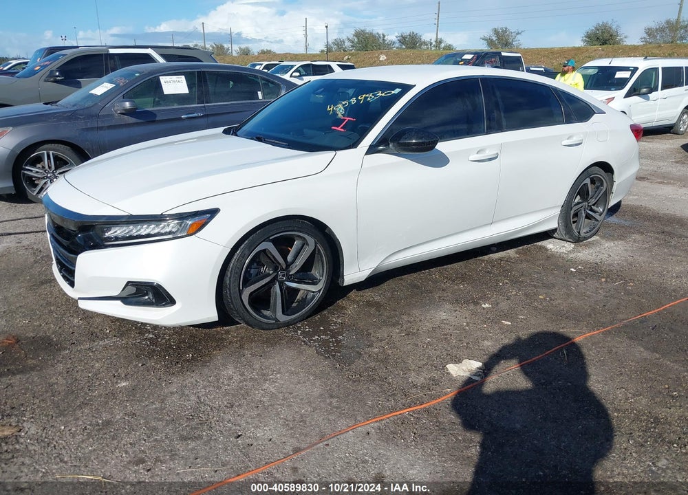 2021 HONDA ACCORD SPORT VIN: 1HGCV1F34MA016760