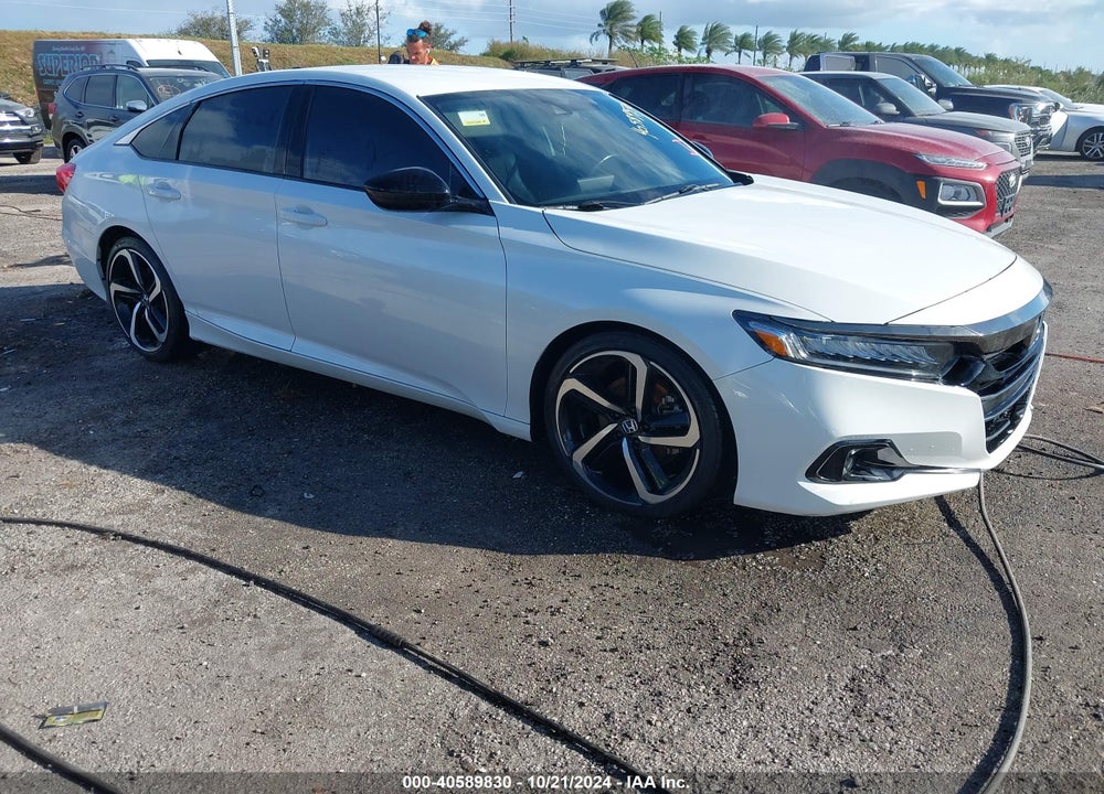 2021 HONDA ACCORD SPORT VIN: 1HGCV1F34MA016760