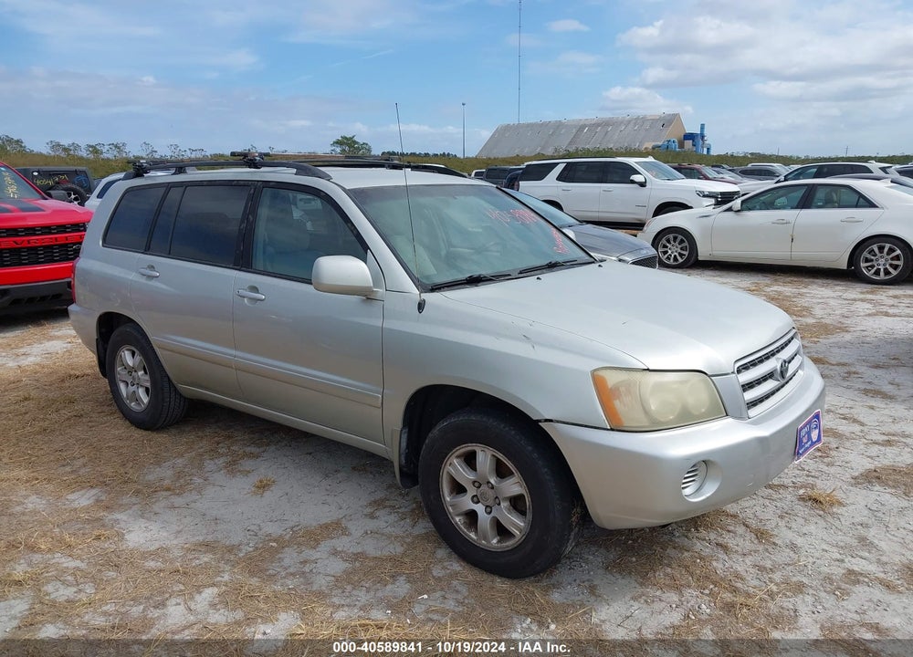 2003 TOYOTA HIGHLANDER V6 VIN: JTEGF21A530080766
