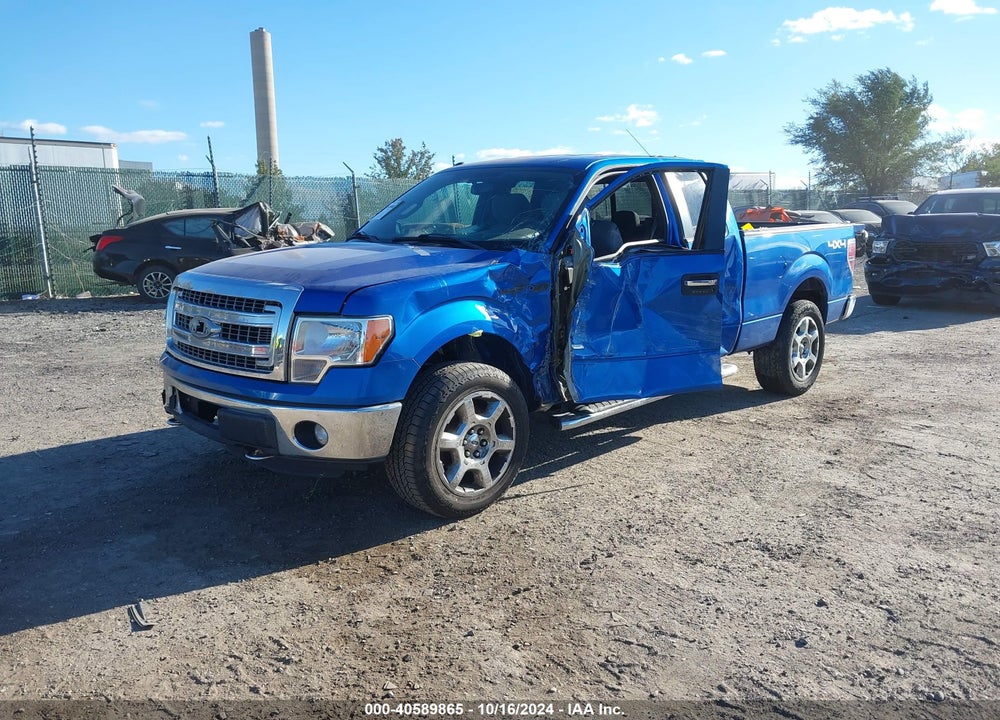 2013 FORD F-150 XLT VIN: 1FTFX1ET8DFD16893