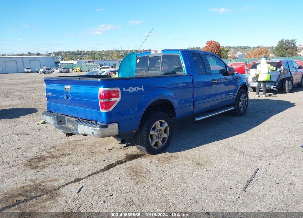 2013 FORD F-150 XLT VIN: 1FTFX1ET8DFD16893