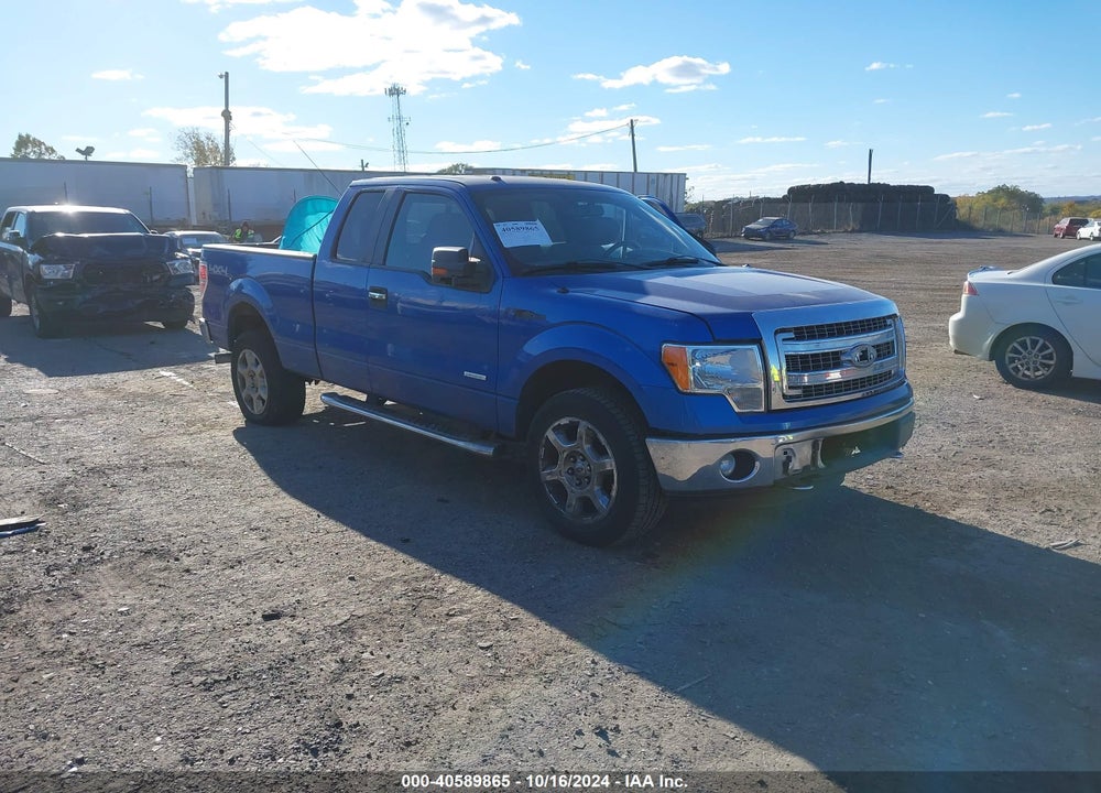 2013 FORD F-150 XLT VIN: 1FTFX1ET8DFD16893